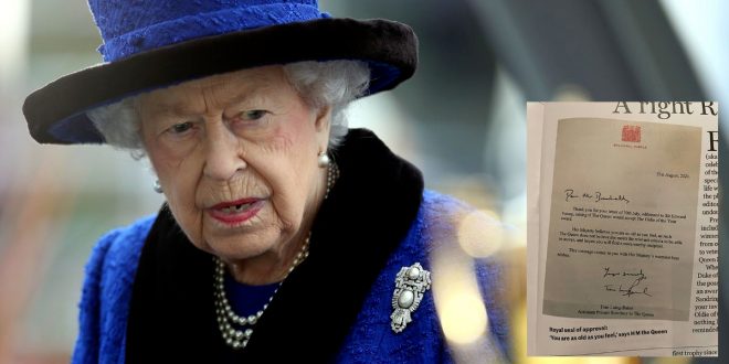 The Queen Declined To Accept An Award About Her Age: 'You're Only As Old As You Feel'