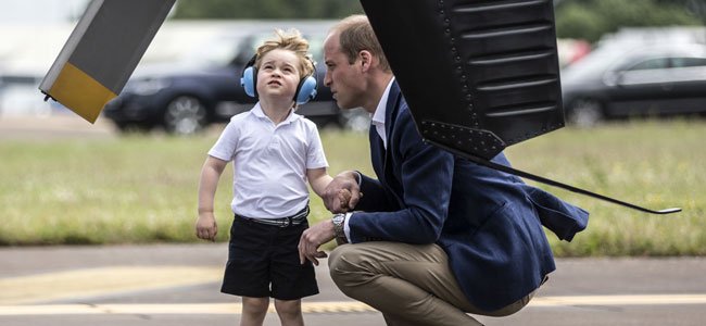Prince George Will Stop Flying With His Family As He Grows Up