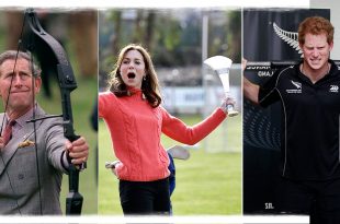 Some Hilarious Photos Of Royals Doing Sport - The Most Priceless Faces