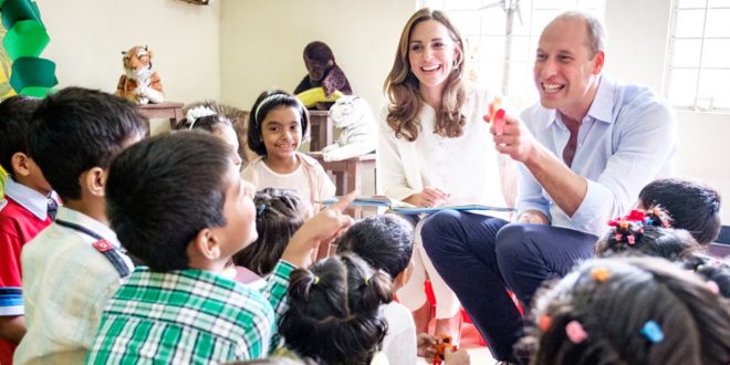William And Kate Held A Meeting With SOS Children's Village In Pakistan