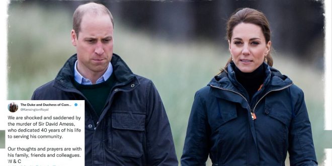 Prince William And Kate Share Emotional Statement After Tragic Event