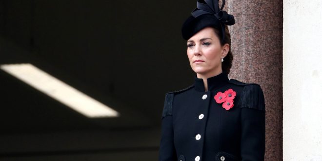 Why Duchess Kate Wore Three Poppies On Remembrance Sunday