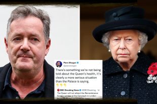 Piers Morgan Fears Palace Hiding Something About Queen’s Health