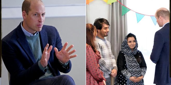 Prince William Visited Leeds And Hears Heartbreaking Stories From Afghan Refugees