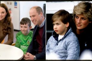 Prince William Comforts Grieving Young Boy Who Lost His Mother Last Year