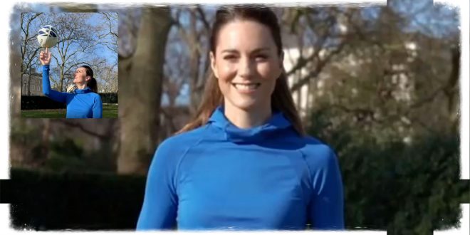 Duchess Kate Impresses Royal Fans With Fun Rugby Ball Trick