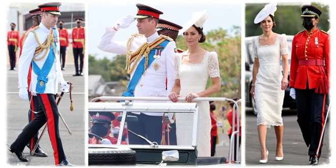 William & Kate Attend Spectacular Parade On Their Tour Of Jamaica