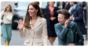 Duchess Kate and Princess Anne Visit Women’s Healthcare Organisations