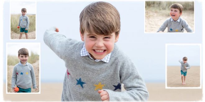 Prince Louis Looks Adorable In Latest Birthday Photos