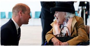 Prince William Greeted A 100-Year-Old Widow During Ceremony