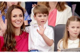 The Royal Nanny Helps Look After George, Charlotte and Louis at Jubilee Pageant