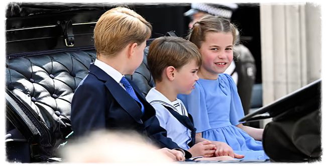 George, Charlotte And Louis Stole The Show At Trooping The Colour