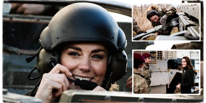 Duchess Kate Shares Photos of Herself Training With Army To Mark Armed Forces Day