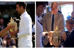 Adorably Shy Prince George Met Novak Djokovic After The Final