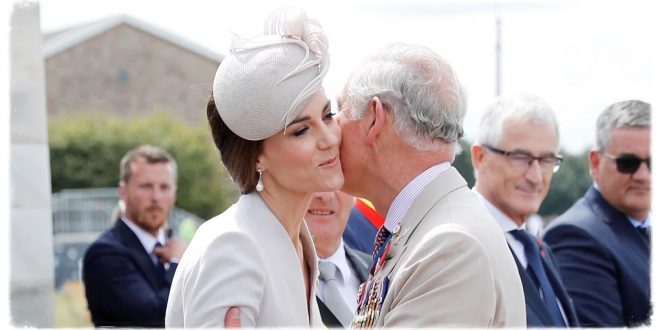 Kate Middleton Comforted Prince Charles During  Touching Moment