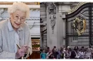 Britons Gather At Royal Residence To Pray For The Queen