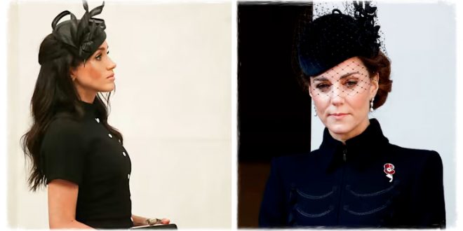 Why Meghan And Kate Will Wear Veils At The Queen's Funeral