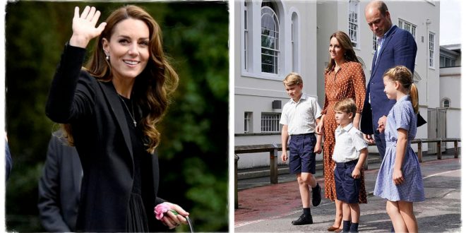 Kate Middleton Shares Update On Her Children As They Start New School