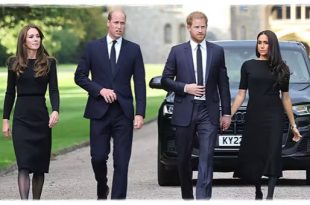 William and Kate Reunite With Harry and Meghan In Surprise Outing