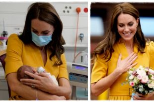 Princess Kate Cradles Newborn Baby In Surprise Visit To Maternity Unit