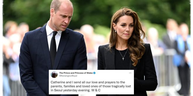 William And Kate Share A Тouching Message Following The Tragic News