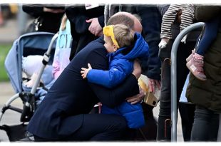 Prince William Makes Sweet Promise As He Hugs Young Boy