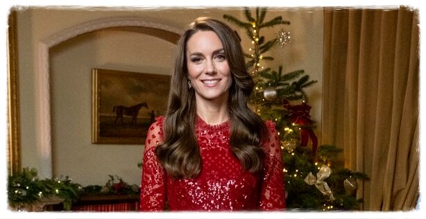 Princess Kate Beams In Red Dress In A New Image Released Ahead Of The Royal Carols