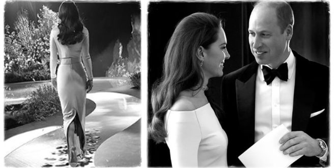 Prince William And Princess Kate Release Amazing Loved-Up Black And White Portrait
