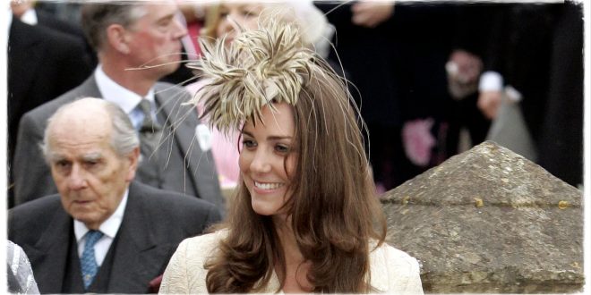 Princess Kate Wears Feathers In Never-Before-Seen Wedding Photo