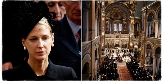 Lady Gabriella Represent The Prince of Wales At King Constantine's Funeral