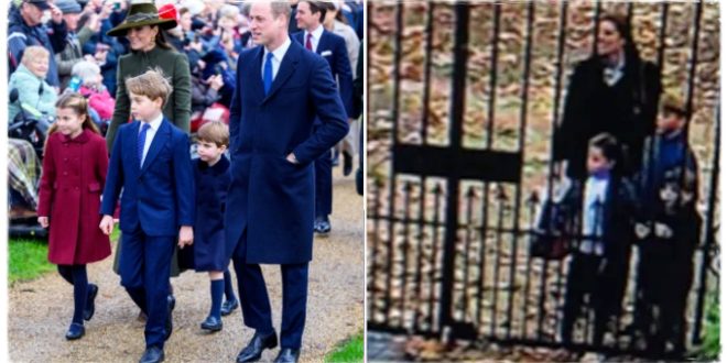George, Charlotte And Louis Pictured Trick Or Treating With Princess Kate