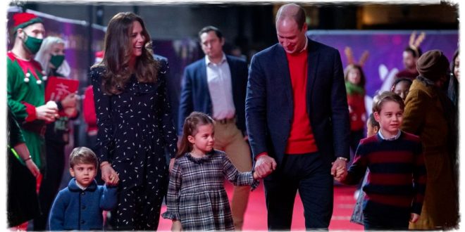 William & Kate Spotted On Secret Family Outing With Their Children