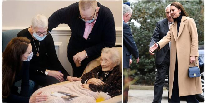 Princess Kate Met Very Special 109-Year-Old Fan At Oxford House Nursing Home