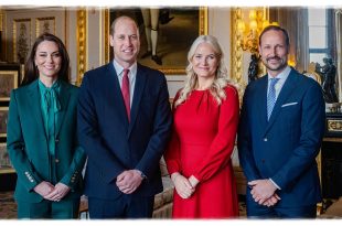 Prince William And Princess Kate Meet Norwegian Royals This Morning At Windsor Castle