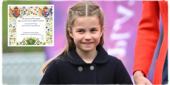 Princess Charlotte’s Favourite Animal Appeared In King’s Coronation Invitation!