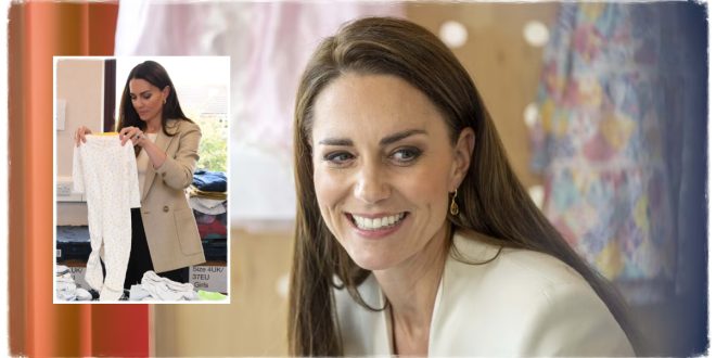 Princess Kate Rules Out Having More Children During Baby Bank Visit