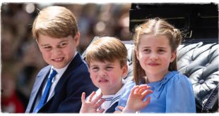George, Charlotte And Louis Enjoyed A Small Party Ahead Of The Coronation Of King Charles