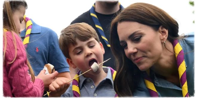 Princess Kate Reveals Adorable Nickname For Prince Louis At His First Royal Engagement