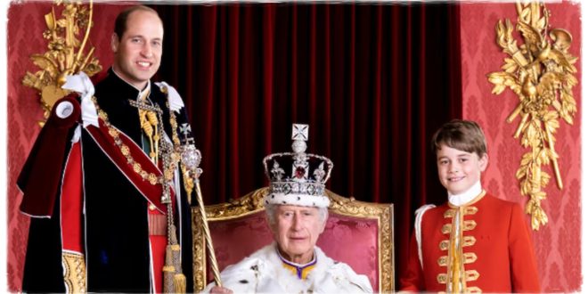 New Amazing Unique Photos From King Charles Along With Heirs Prince William And Prince George