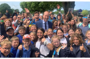 Pupils’s Amazing Picture With Prince William at Royal Norfolk Show