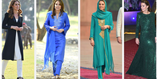 Princess Kate’s Traditional Outfits For Pakistan Tour - All Stunning Images