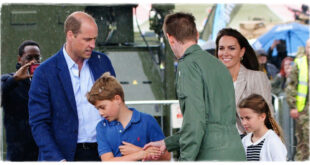 William and Kate Enjoyed a Special RAF Day In Gloucestershire With George, Charlotte and Louis