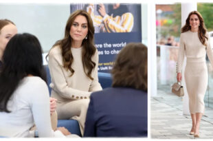 Princess Kate Attends Freshers Fair As Prince William Meets Emergency Responders