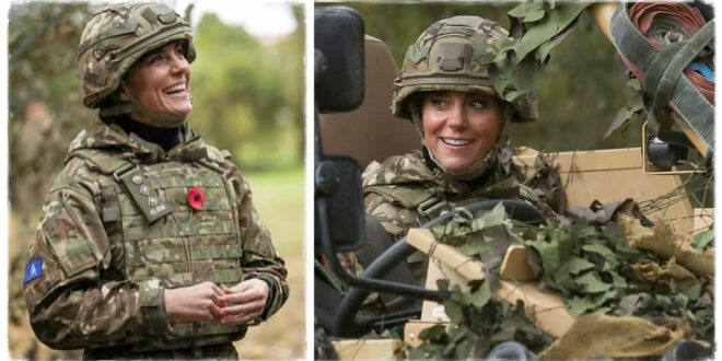 Princess Kate Donned Combat Gear At Military Outing In Norfolk