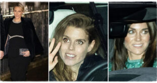 Kate, Zara and Beatrice Attend King Charles's Private Birthday Party at Clarence House