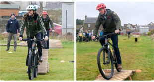 William And Kate Receive Warm Welcome As They Jump On Mountain Bikes In Scotland