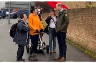 Prince William Shocks Bereaved Mum On Mental Health Charity Walk