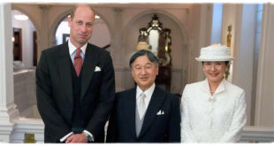 Prince William Takes A Major Role In The State Visit By Welcoming The Emperor Of Japan
