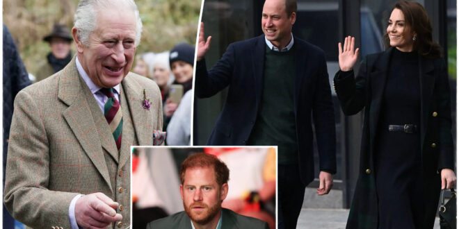 William and Kate Make Their Position Clear to King Charles Amid Uncertainty Over Harry Reunion