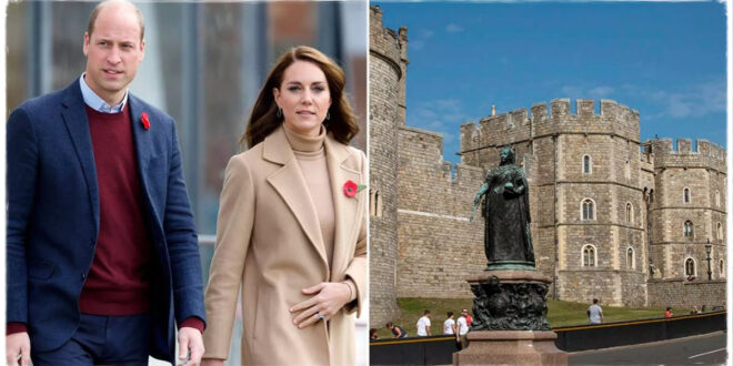 Masked Intruders Invade Windsor Castle Grounds While Prince William and Princess Kate Are Home with Their Children